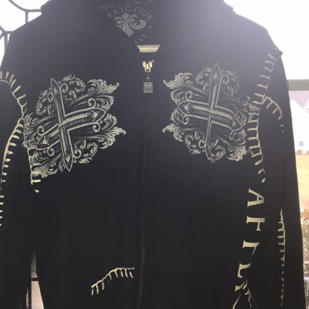 Affliction sweat hoody